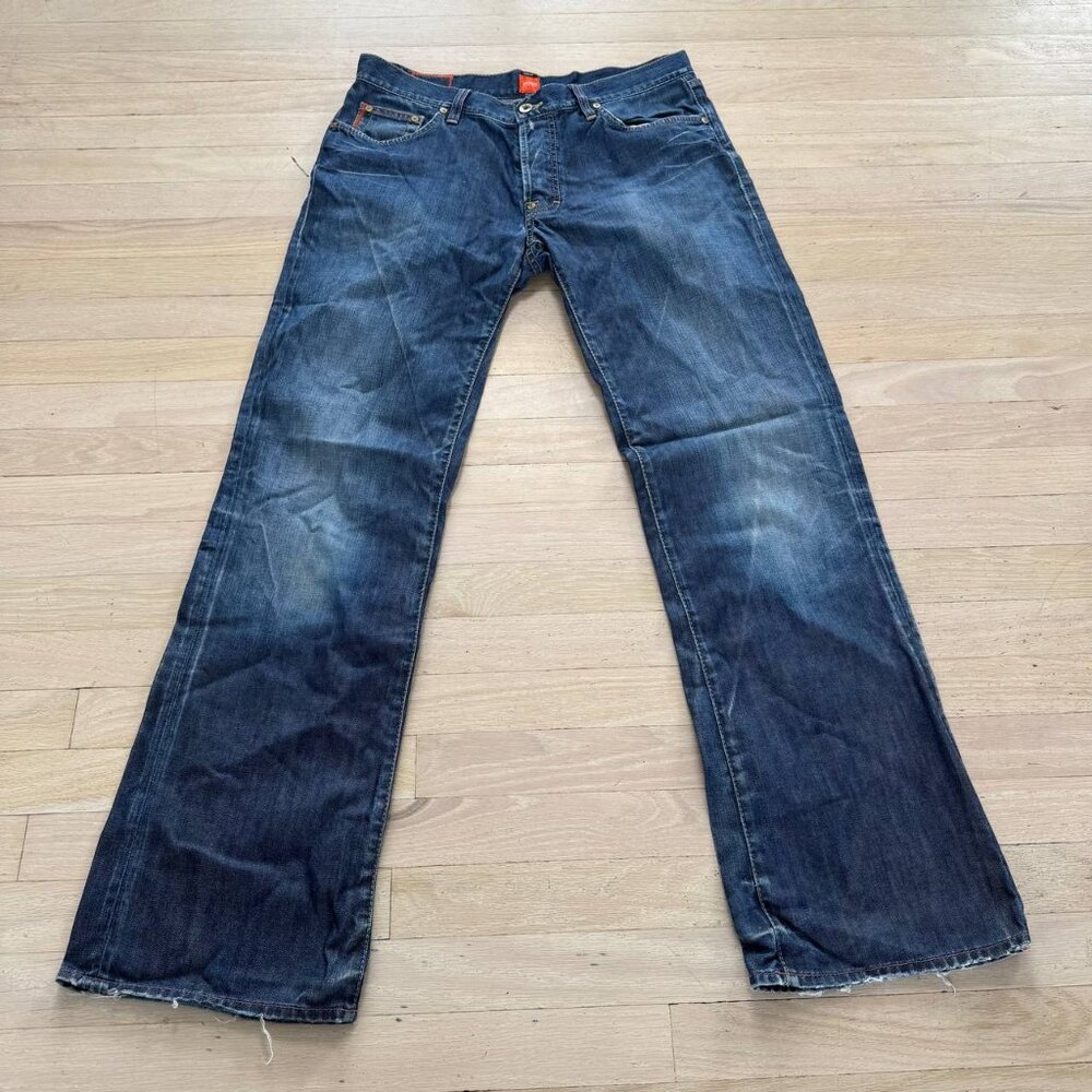 Hugo Boss HB31 Flared Bootcut Vintage 2000s Blue Men's 34x33